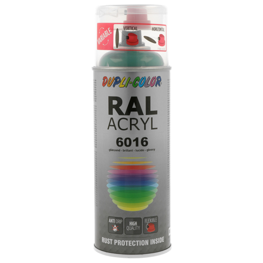 Dupli Color RAL-Acryl-Spray glz 400 ml 556302 RAL 6016 türkisgrün
